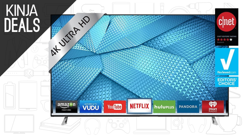Illustration for article titled Today's Best Deals: Lucky Jeans, 4K Vizio, Dry Clothes, and More